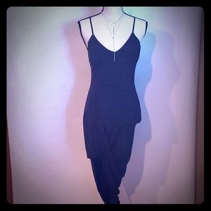 Papaya black dress